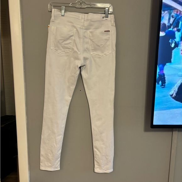 Hudson Mid Rise Natalie Ankle Jeans in White Size 4 NWT - Picture 6 of 6